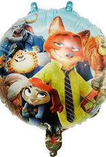 Folieballon Zootropolis 45cm