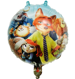 Folieballon Zootropolis 45cm