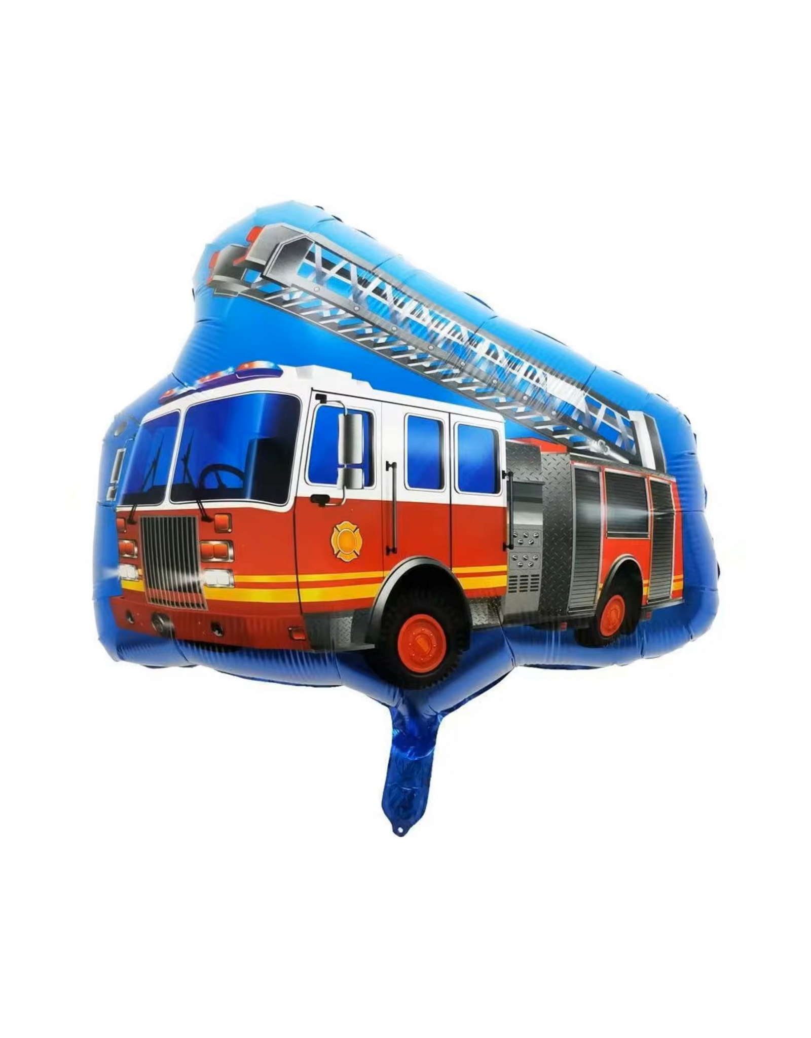 Brandweerwagen ballon 70 cm