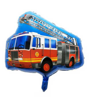 Brandweerwagen ballon 70 cm