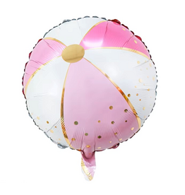 Ballon strandbal roze 45 cm