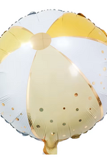 strandbal ballon geel 45 cm