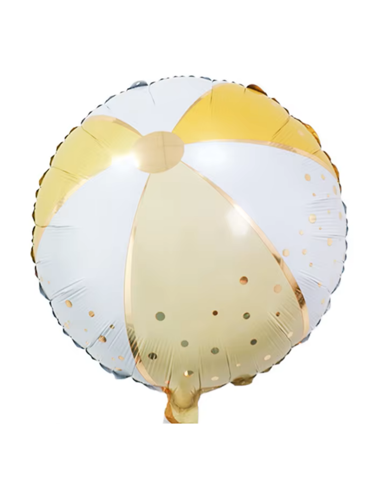 strandbal ballon geel 45 cm