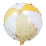 strandbal ballon geel 45 cm