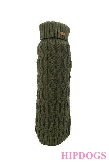 tQel – Mode & Accessoires voor Teckels tQel Teckeltrui Paul Forest groen