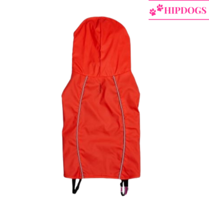 Jack and Vanilla Fisherman honden regenjas rood