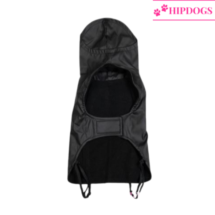 Jack and Vanilla Jack and Vanilla Fisherman honden regenjas zwart