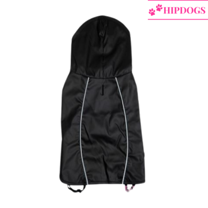 Jack and Vanilla Jack and Vanilla Fisherman honden regenjas zwart