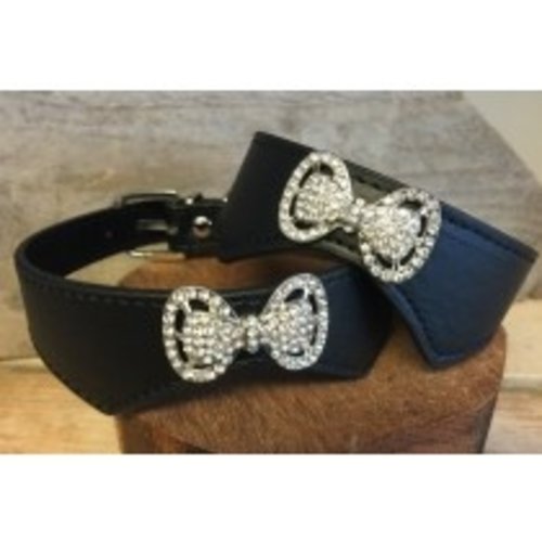 Halsband met bling-bling