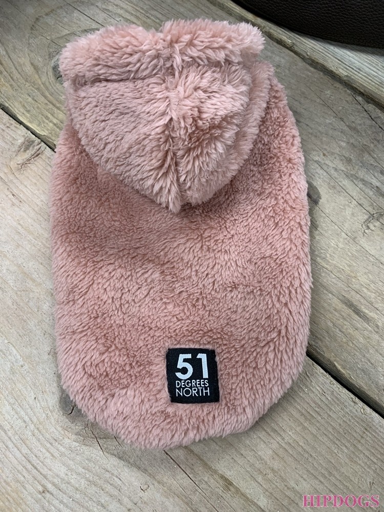 51 Degrees North 51 Degrees North Honden sweater Teddy hoodie Roze