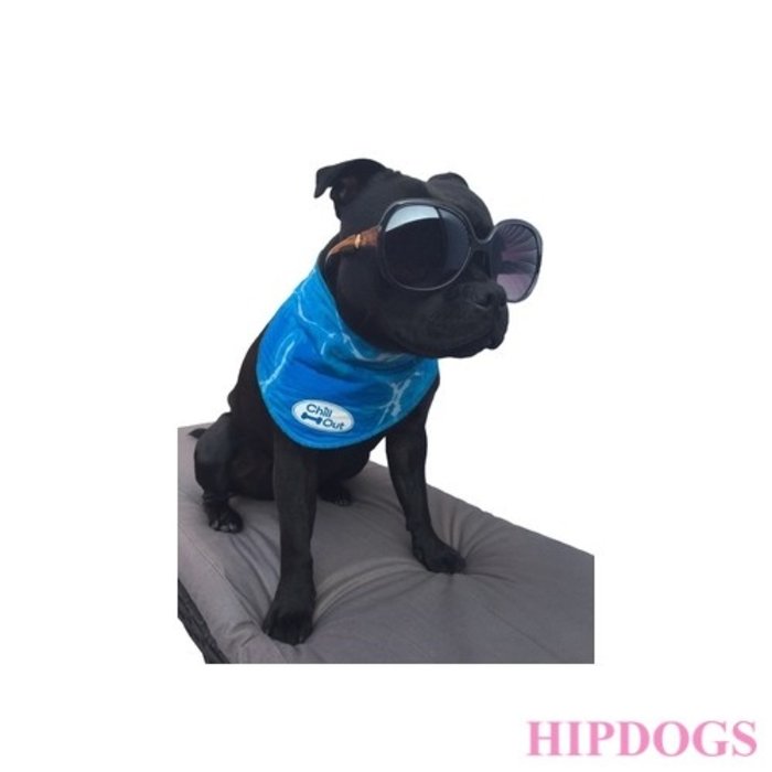 Overigen AFP verkoelende honden bandana "Chill out"