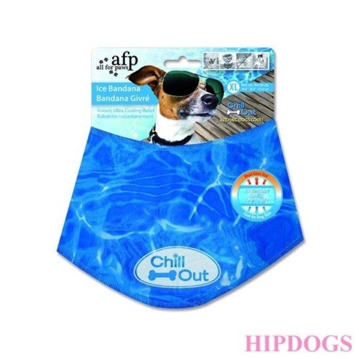 Overigen AFP verkoelende honden bandana "Chill out"
