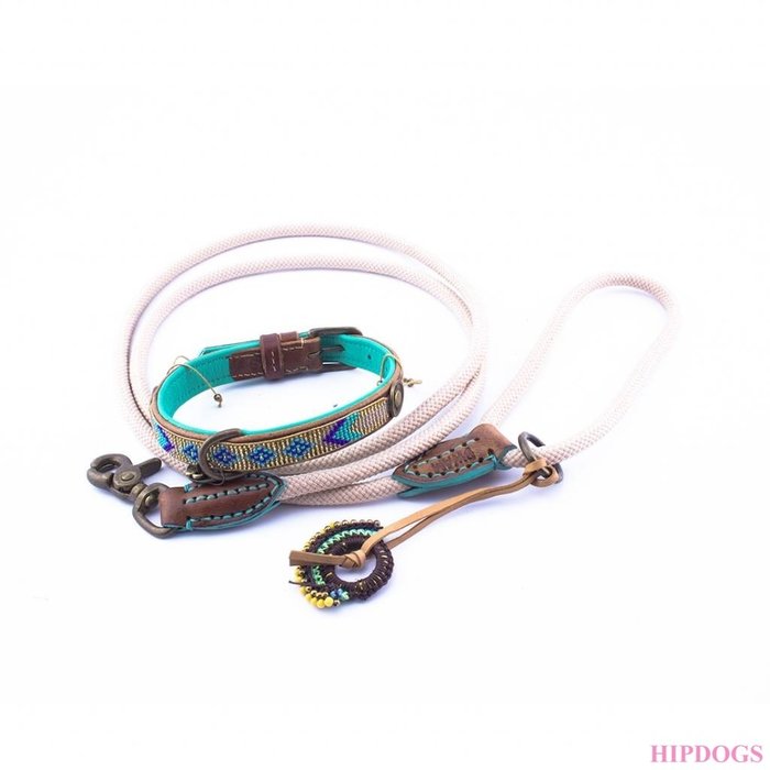 DWAM - Dogs with a mission DWAM Honden halsband Indi Moon 2 cm