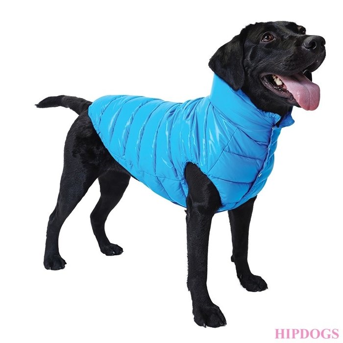 Puppy Angel Puppy Angel  Honden jas Love Faux Down Padding vest Blue