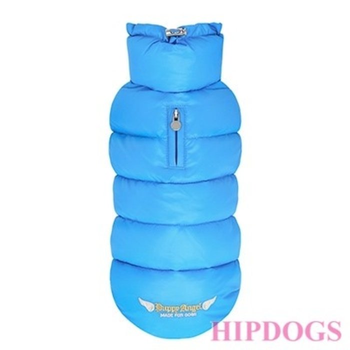 Puppy Angel Puppy Angel  Honden jas Love Faux Down Padding vest Blue
