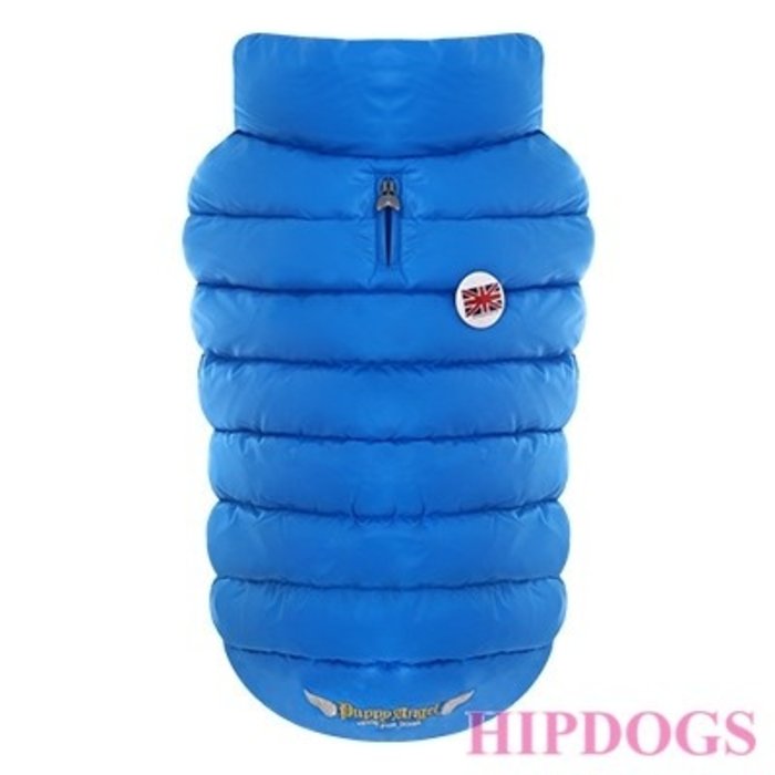 Puppy Angel Puppy Angel Bulldog  jas Dog Down Padding Vest blauw