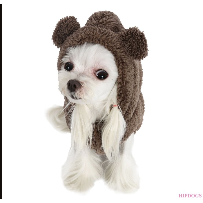 Puppy Angel Puppy Angel  honden jas BBOBBO  (TM) Teddy Hoodie Bruin