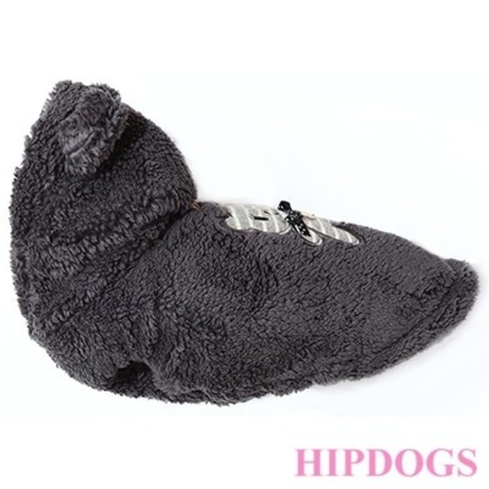 Puppy Angel Puppy Angel Honden jas BBOBBO (TM) Teddy Hoodie Grijs