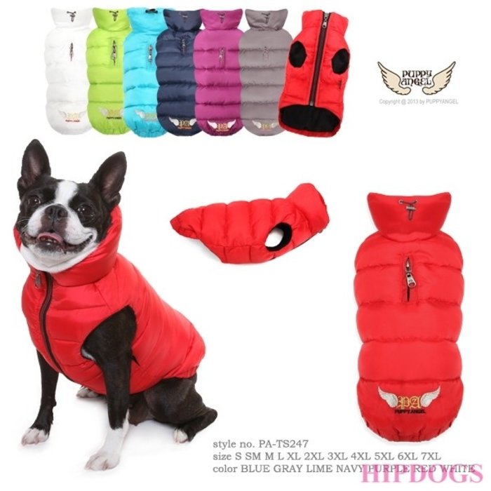 Puppy Angel Puppy Angel Urban Outdoor FDJ Padded Vest red