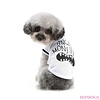 Puppy Angel Honden shirt Angel Monsters Mesh wit
