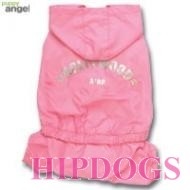 Puppy Angel Puppy Angel Honden regenpak All in one Rainsuit Hollywood Pink