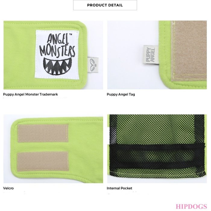 Puppy Angel Puppy Angel Honden plasband Angel Monster Rood