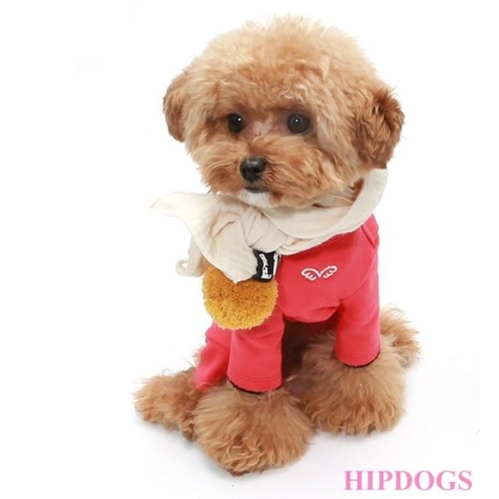 Puppy Angel Puppy Angel Do Not Touch honden overall Red