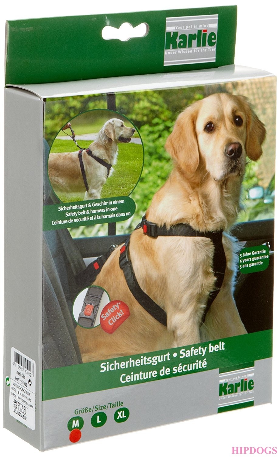 Overigen Karlie honden veiligheidstuigje voor in de auto