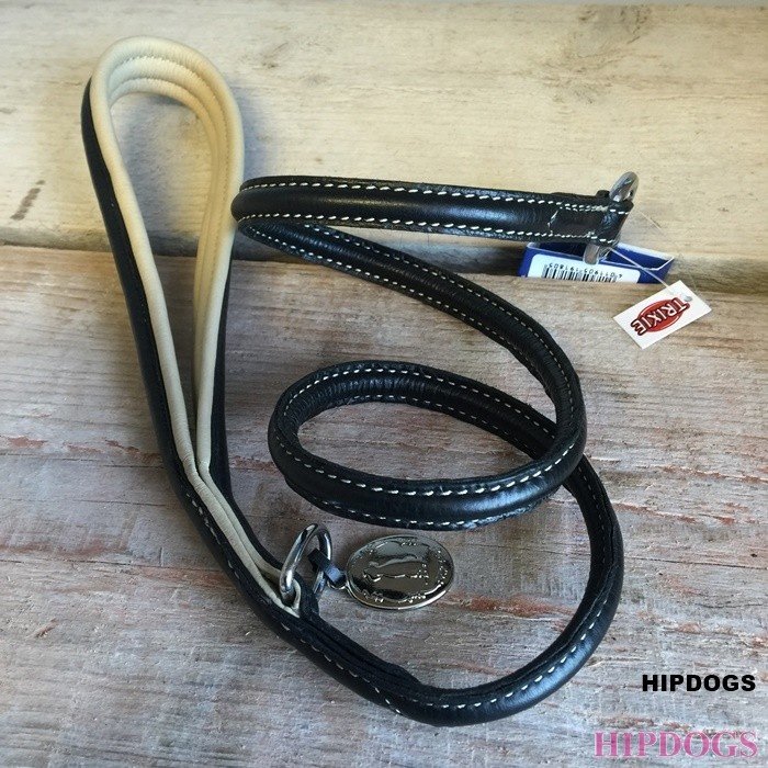 Trixie Trixie leren hondenriem The little King of dogs