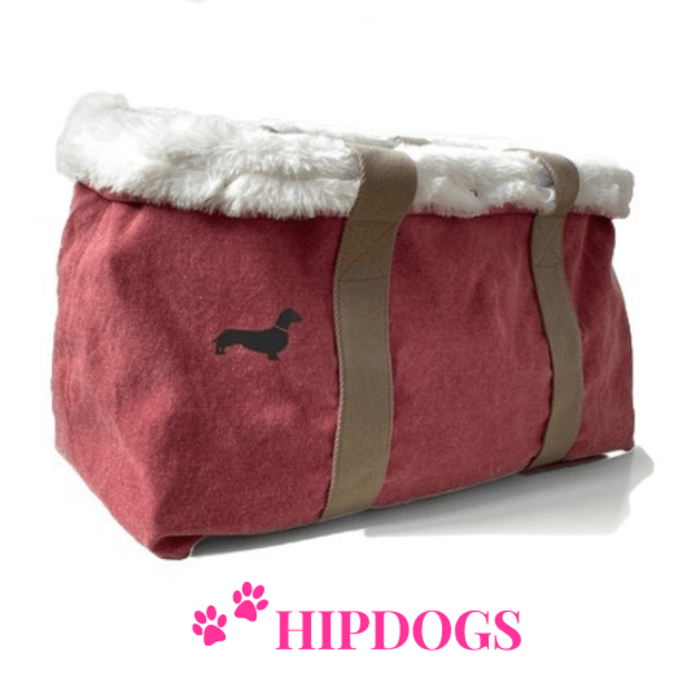 tQel – Mode & Accessoires voor Teckels tQel hondentas Urban Berry