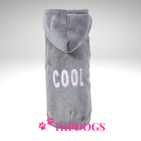 Overigen Bobby Honden trui grijs met tekst "Cool"