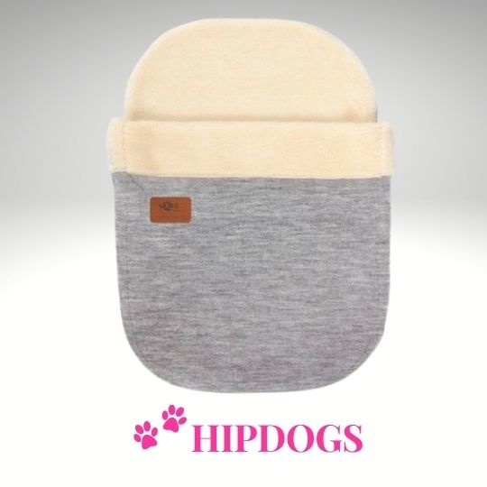 tQel – Mode & Accessoires voor Teckels tQel Honden slaapzak Snoozy bag Licht grijs Laponia