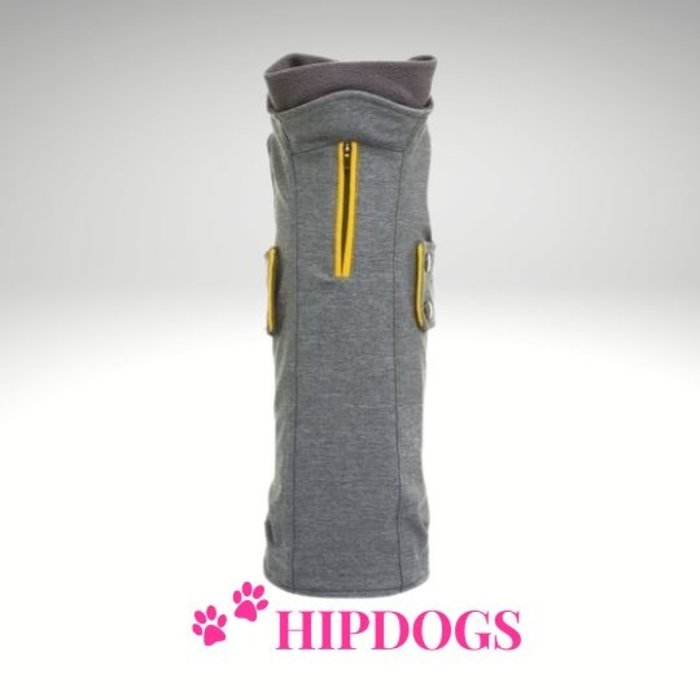 tQel – Mode & Accessoires voor Teckels tQel wind en waterproof Teckeljas Zermatt Grijs