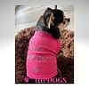 K9 honden t-shirt roze "Little Monster"