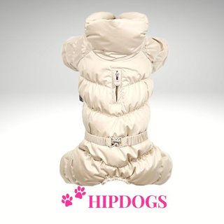 Puppy Angel Puppy Angel Honden skipak Love Down Padding Overalls Ivory