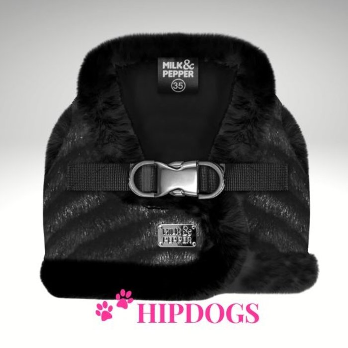 Milk & Pepper Milk & Pepper winter harnas hond Inga Zwart