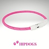 Trixie USB Flash Lichtgevende honden halsband roze