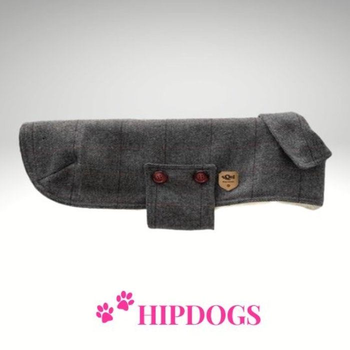 tQel – Mode & Accessoires voor Teckels tQel Hondenjas Morris wool Teckel