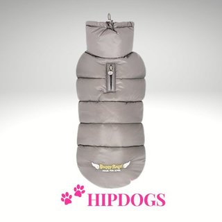 Puppy Angel Puppy Angel Honden jas Love Faux Down Padding vest Grijs
