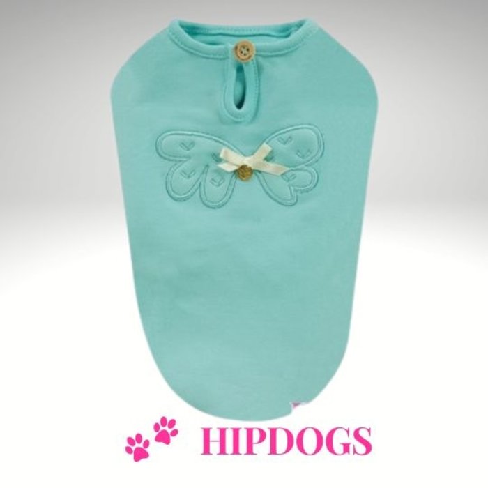 Puppy Angel Puppy Angel Honden shirt mouwloos Wing Daily Sleeveless Bleu
