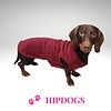 tQel – Mode & Accessoires voor Teckels tQel honden fleece trui Alaska Dark Red