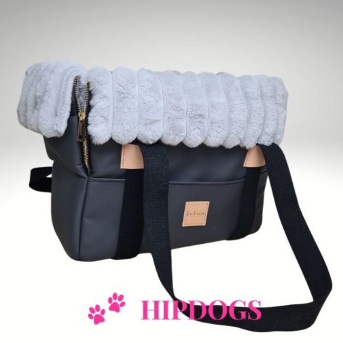 Bau Baru Bau Baru hondentas Annalisa Eco Bag Graphite