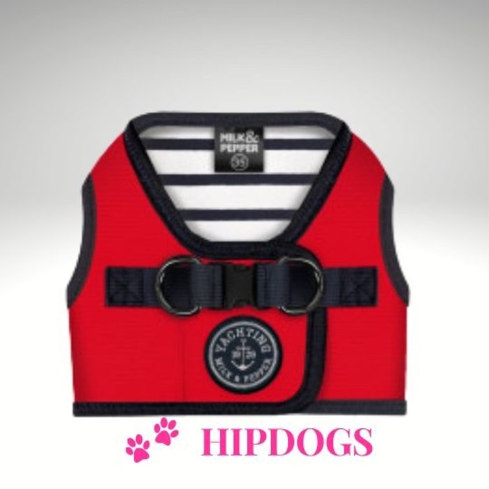Milk & Pepper Milk & Pepper hondenharnas Erwan Rouge
