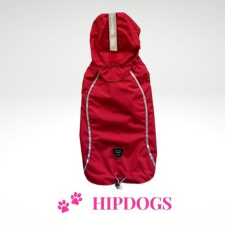 Puppy Angel Puppy Angel Honden regenjas Bimane  Rood