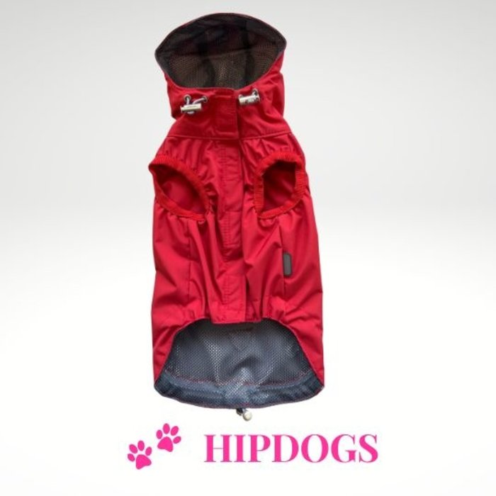 Puppy Angel Puppy Angel Honden regenjas Bimane Rood