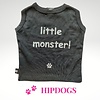 K9 honden t-shirt zwart "Little Monster"