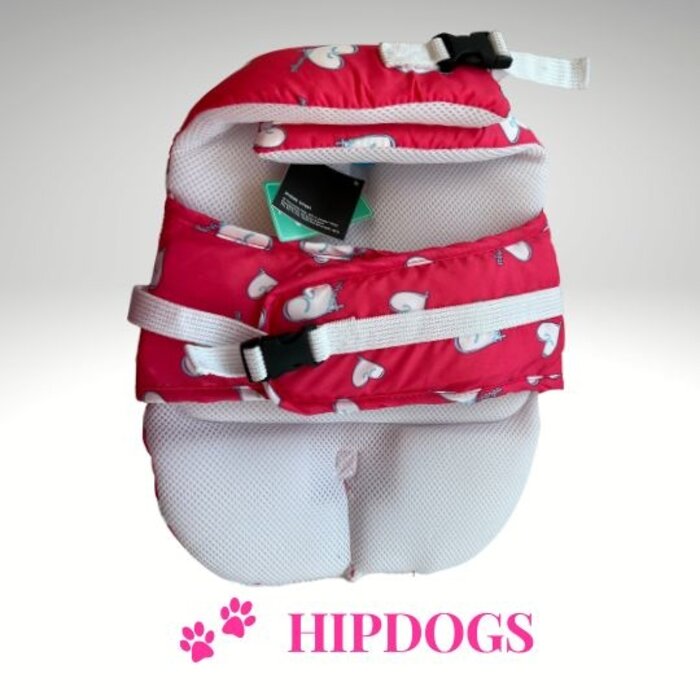 Puppy Angel Puppy Angel Tough Heart honden zwemvest Pink