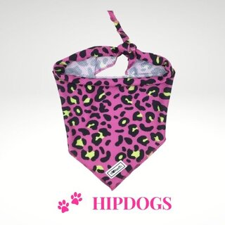Overigen Bulltastic Cooling honden Bandana Pink Leopard
