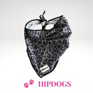 Overigen Bulltastic Cooling honden Bandana Grey Leopard
