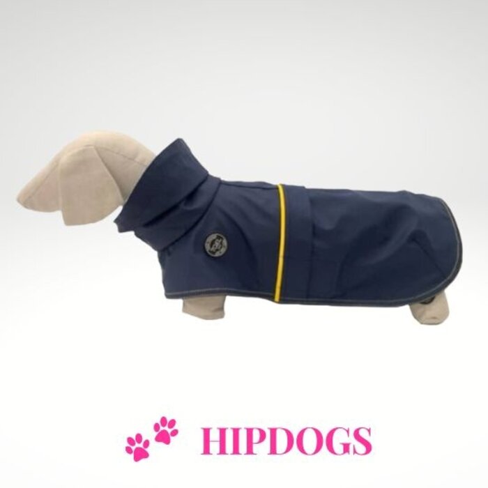 tQel – Mode & Accessoires voor Teckels tQel raincoat TinTin blauw